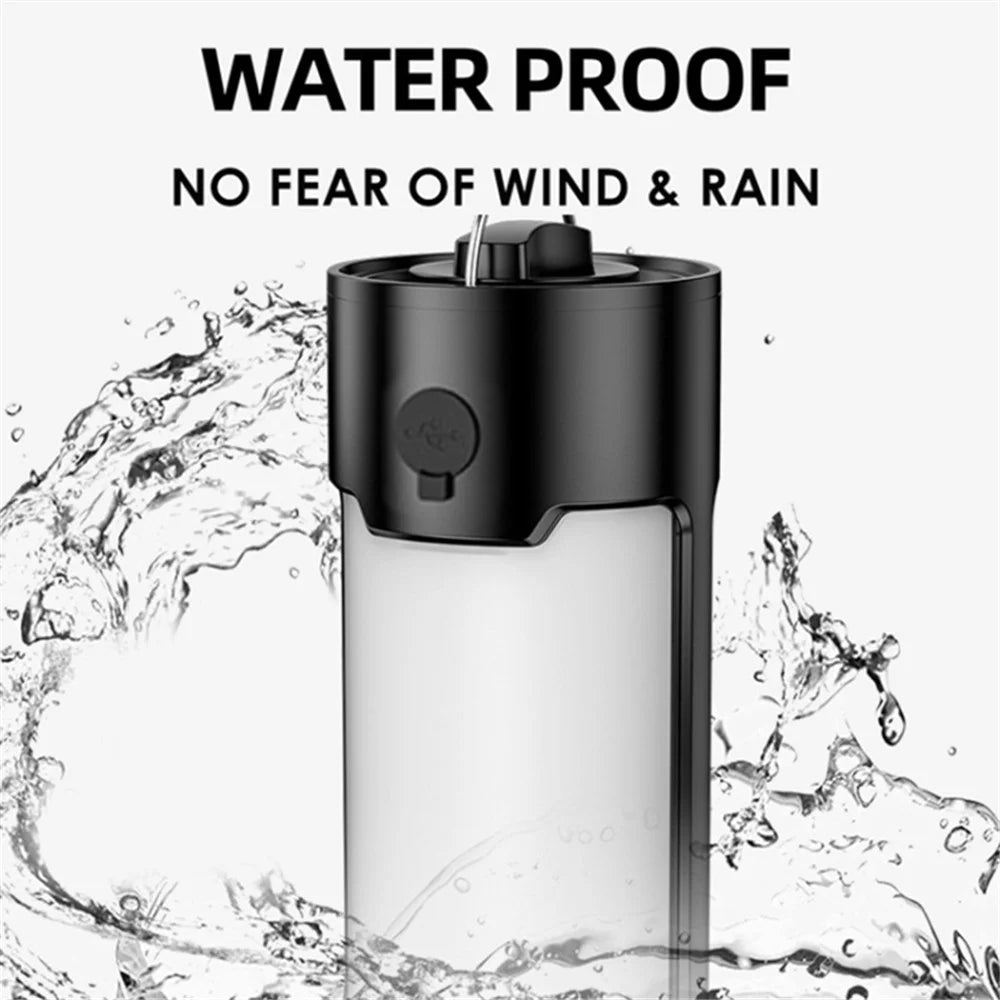 Portable Rechargeable Camping LED Light Waterproof Outdoor Tent Lantern Hanging Lamp - 4