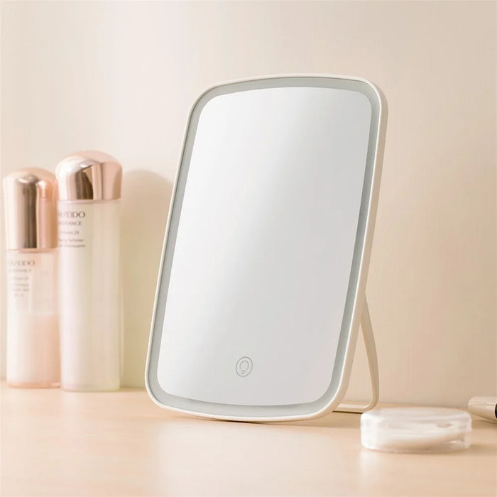 XIAOMI YOUPIN JORDAN&JUDY NV026 Desktop LED Makeup Mirror Rechargeable Smart Beauty Mirror - 1