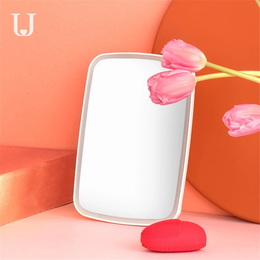 XIAOMI YOUPIN JORDAN&JUDY NV505 LED Makeup Cosmetic Mirror Portable Folding Mirror - 6