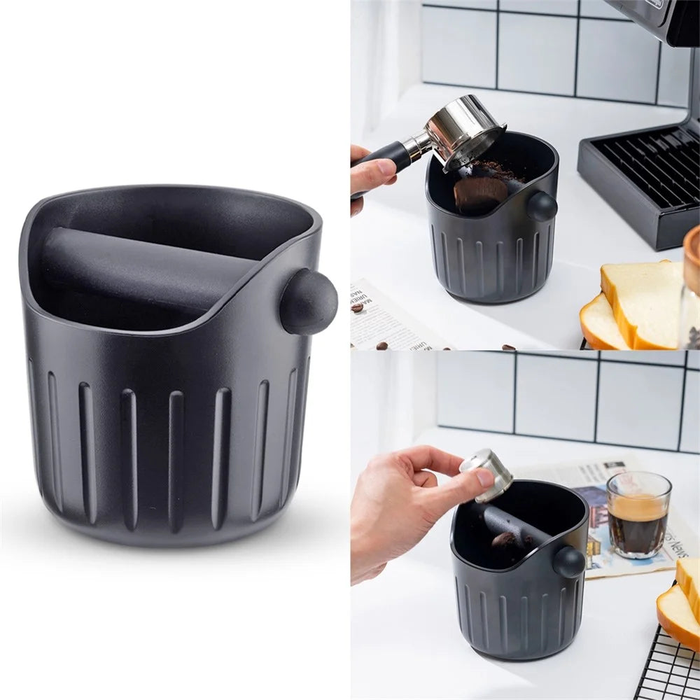 Coffee Powder Residue Box Detachable Knock Bar Coffee Grounds Recycling Bucket Grinding Trash Bin - 1