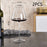 2Pcs 720ml Burgundy Wine Glass Transparent Highball Glass with Groove for Home Party - 1