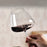 2Pcs 720ml Burgundy Wine Glass Transparent Highball Glass with Groove for Home Party - 2