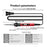 ANENG SL102 12Pcs 60W Fast Heating Design Electric Soldering Iron Kit with Replaceable Welding Head Set - US Plug - 6