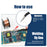 ANENG SL101 12Pcs 60W Electric Soldering Iron Kit with Replaceable Welding Head Electronic Repair Set - EU Plug - 6