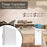 1-Gang Smart WiFi Switch Zero Fire Version Neutral Wire Fire Wire Required Voice Control Wall Switch Controller, EU Plug - 6