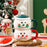 Creative Christmas Cartoon Ceramic Mug with Lid 420ml Coffee Cup for Holiday Gift - Green - 6