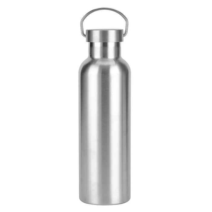600ml Stainless Steel Water Bottle with Handle Outdoor Sports Insulated Cup (BPA Free, No FDA) - Primary Color - 1