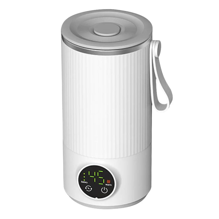 18W Wireless Rechargeable 6000mAh Bottle Warmer Stainless Steel Milk Defrosting Device - 1
