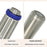 DONGHUIYUAN HA-16 550ml Pure Titanium Insulated Cup 2 in 1 Straw  /  Direct Drink Portable Water Bottle (BPA Free, No FDA) - Silver+White - 7