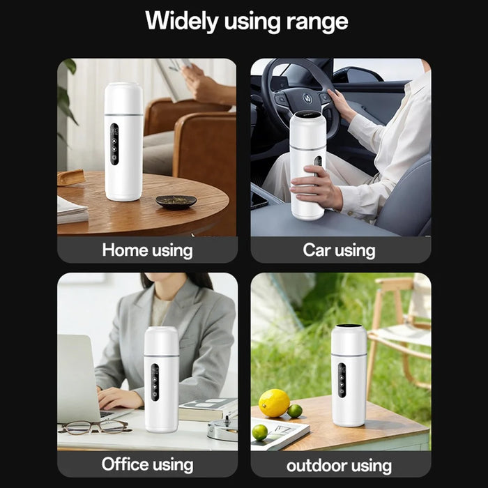 YESIDO VC20 Car Electric Heating Cup 500ml LED Touch Control Car Electric Heating Machine for Water Coffee Tea - 7