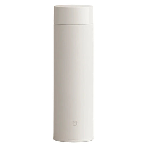 XIAOMI MIJIA MJBWB01PL 500ml Insulated Thermal Water Bottle 316L Stainless Steel Drinking Bottle for Office Travel (Chinese Version) (BPA Free, No FDA) - White - 1