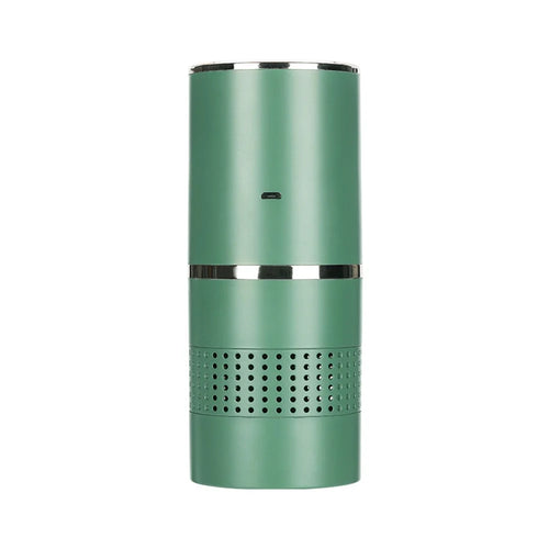 CZ-F16 USB Rechargeable Portable Air Purifier Car Air Purifier with Colorful Night Light - Green - 1