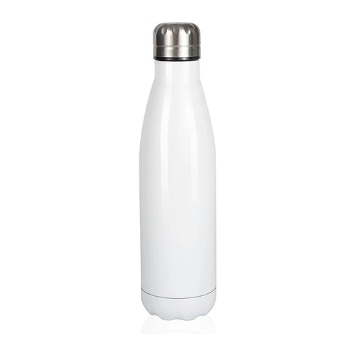 JUNSUNMAY 1000ml 304 Stainless Steel Vacuum Insulated Bottle Sports Cycling Water Bottle (BPA-Free, No FDA Certification) - White - 1