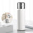 430ml Hammered Texture Lid 316 Stainless Steel Insulated Water Bottle with Tea Strainer (BPA-Free, No FDA Certification) - White - 2