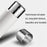 430ml Hammered Texture Lid 316 Stainless Steel Insulated Water Bottle with Tea Strainer (BPA-Free, No FDA Certification) - White - 4