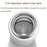 430ml Hammered Texture Lid 316 Stainless Steel Insulated Water Bottle with Tea Strainer (BPA-Free, No FDA Certification) - White - 6