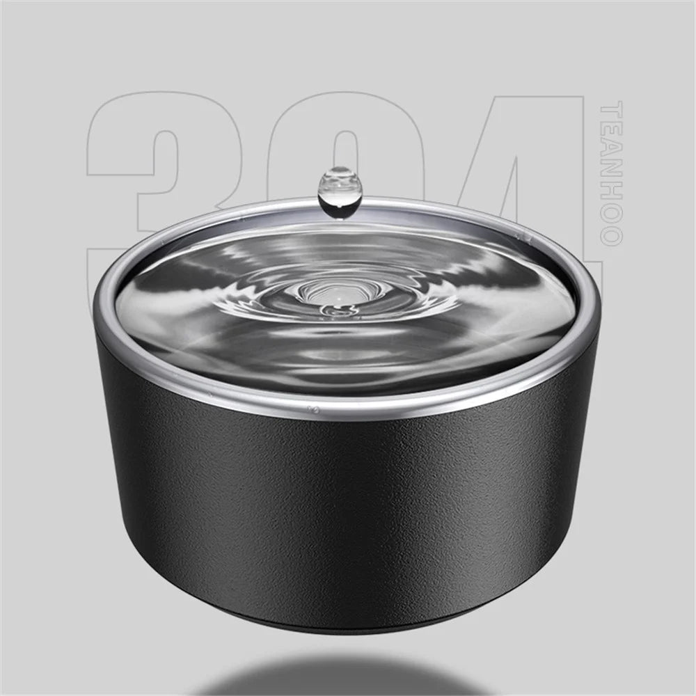 TEAHOO 1600ml 316 Stainless Steel Insulated Cup Outdoor Vacuum Water Bottle (BPA Free, No FDA) - Black - 3