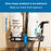 099-6 Removable Bathroom Lifting Rod Holder No Drilling Soap Holder Shower Shelf Storage Tray - 2