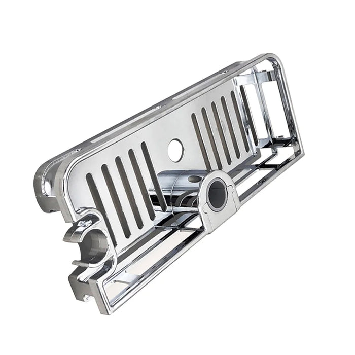 099-6 Removable Bathroom Lifting Rod Holder No Drilling Soap Holder Shower Shelf Storage Tray - 5
