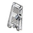 099-6 Removable Bathroom Lifting Rod Holder No Drilling Soap Holder Shower Shelf Storage Tray - 6
