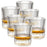 22163 6Pcs / Set 300ml Whiskey Wine Glasses Thicken Glass Transparent Cocktail Cups for Home Bar KTV Drinkware (BPA Free, No FDA) - 1