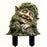 Sleeping Tree Elf Flower Pot Decoration Acrylic Waterproof Garden Stake Courtyard Garden Ground Plug - 1
