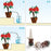10Pcs PP+Ceramic Self-Watering Dripper Flower Pot Drip Irrigation Bonsai Automatic Watering Tool - 4