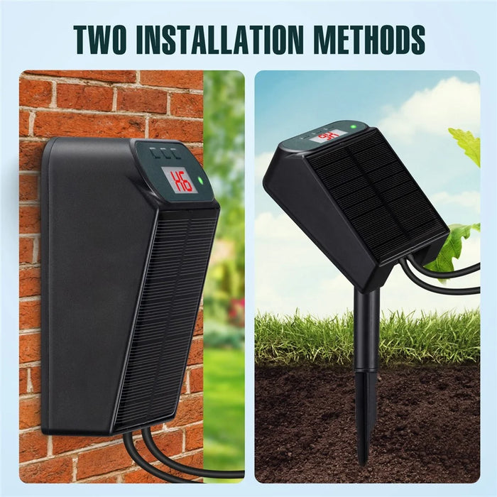 SW15 Smart Automatic Solar Timer Garden Wireless Control Watering Device Set - 4