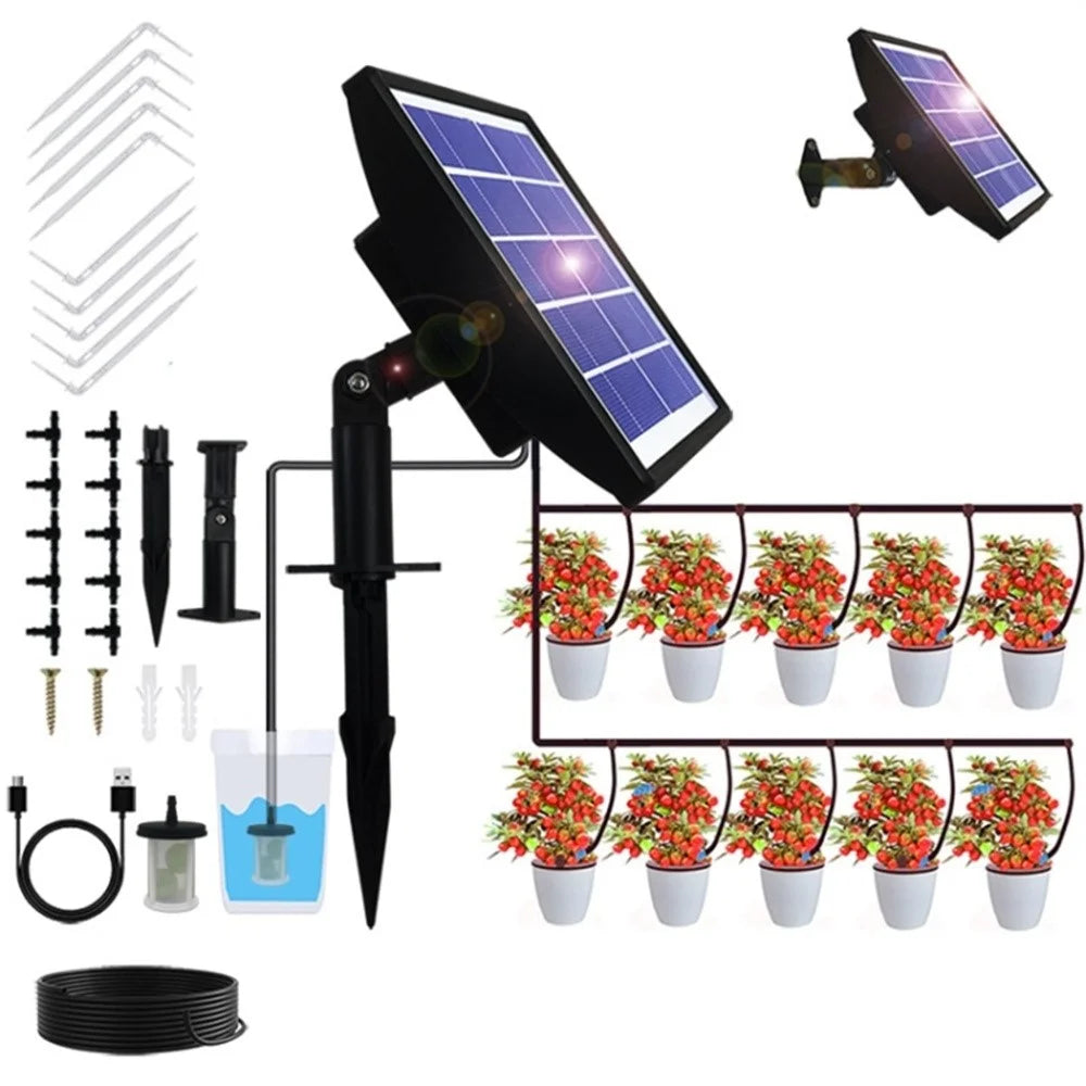 SD15 Outdoor Plant Irrigation Timing Solar Automatic Watering Device Set - 1