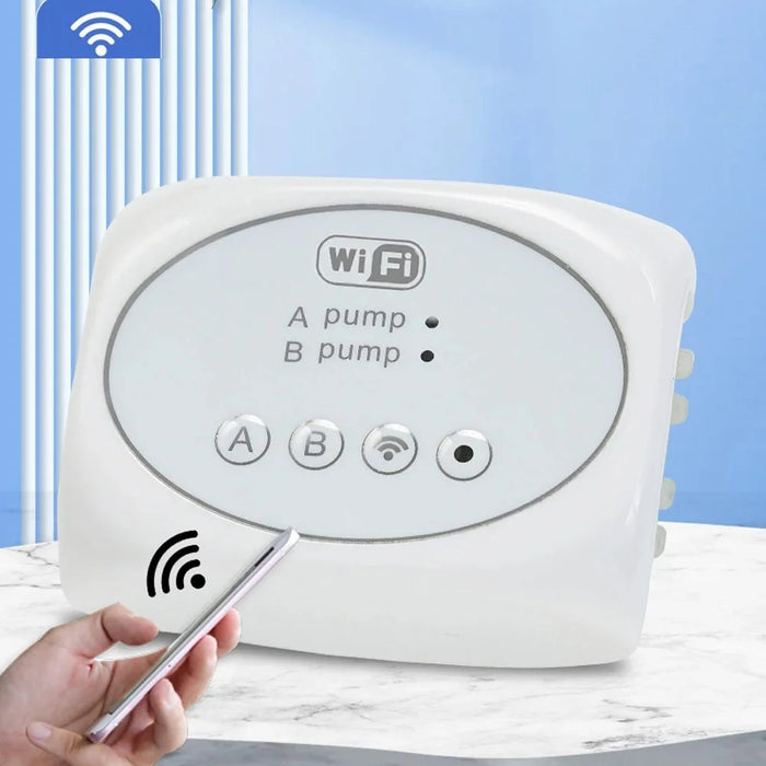 Dual-Pump Remote Water Timer Potted Plant Smart WiFi Watering Device with 20m Water Pipe+30 Emitters - 3