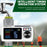 YLIGE Solar Powered Water Irrigation Timer Automatic Watering Controller with Tee Coupler + Hose Kit, European Standard - 2