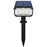 YOUOKLIGHT 2Pcs Outdoor IP65 Waterproof 40-LED 3 Modes Solar Landscape Spotlights for Garden Pathway Yard Driveway Porch - 1