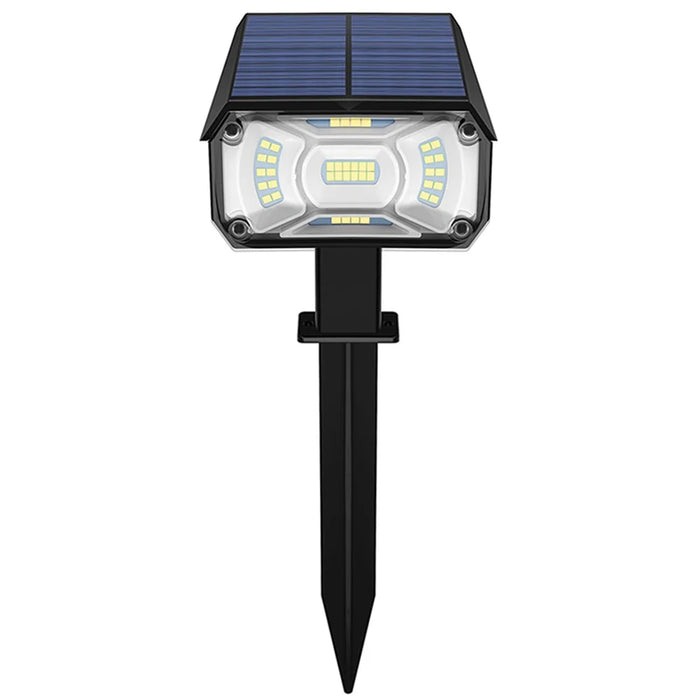 YOUOKLIGHT 2Pcs Outdoor IP65 Waterproof 40-LED 3 Modes Solar Landscape Spotlights for Garden Pathway Yard Driveway Porch - 1