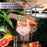 7Pcs Cocktail Shaker Set 25oz Stainless Steel Bar Bartender Jigger Muddler Bar Spoon Pourers Recipe Book Tools Kit - 5