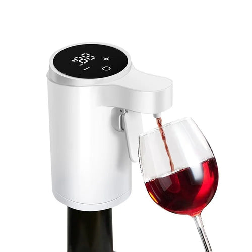 S18 Smart Wine Dispenser Touchscreen 1-99ml Precise Pour Electric Wine Dispenser for Red Wine Whiskey - White - 1