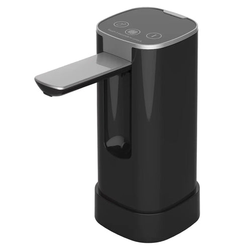 AP127T Automatic Folding Electric Water Pump 1200mAh Cordless Dispenser 3 Modes Water Pump for 5-18.9L Bottles - Black - 1
