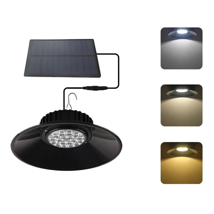TS-S4401 Hanging Solar Light IP65 Waterproof Indoor Outdoor Garden Patio LED Lamp with Remote Control - 1