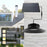 TS-S4401 Hanging Solar Light IP65 Waterproof Indoor Outdoor Garden Patio LED Lamp with Remote Control - 2