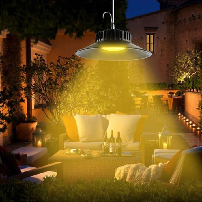 TS-S4401 Hanging Solar Light IP65 Waterproof Indoor Outdoor Garden Patio LED Lamp with Remote Control - 4