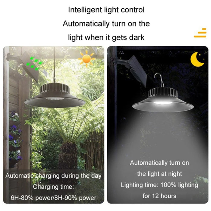 TS-S4401 Hanging Solar Light IP65 Waterproof Indoor Outdoor Garden Patio LED Lamp with Remote Control - 6