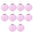 DN-003 10Pcs 30cm / 12 Inch IP55 Waterproof Outdoor Solar Light Garden Hanging Lantern - Pink - 1