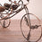 002B004 Retro Wine Rack Metal Bicycles Tricycle Design Wine Bottle Organizer Home Decoration - Bronze - 2