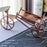002B034-A33 Iron Wine Holder 3L Wine Bottle Rack Holder Tricycle Shape Design Art Home Decoration - 3