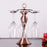 002C006 6 Hooks Wine Glass Rack Holder Tabletop Hanging Shelf Iron Storage Rack - Bronze - 4