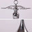 002C006 6 Hooks Wine Glass Rack Holder Tabletop Hanging Shelf Iron Storage Rack - Bronze - 6