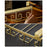 002C066 5 Slots 10 Cups Glass Metal Rack Under Cabinet Hanging Holder for Goblets Stemware - Gold - 5