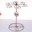 002C034 Countertop Wine Glass Holder with Bird Decor 6-Hook Freestanding Stemware Storage Rack - Bronze - 6