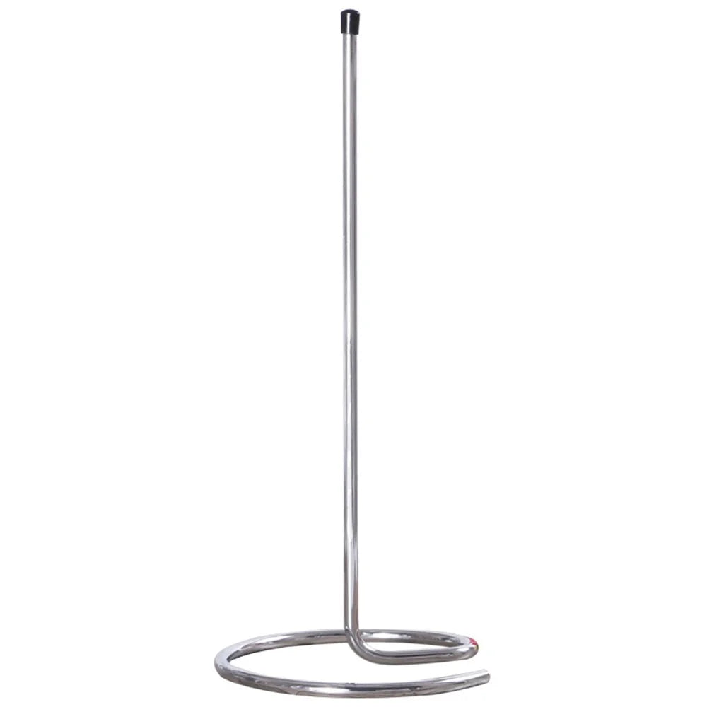 002G005 Wine Decanter Drying Stand Decanter Metal Rack Holder with Silicone Head - 1