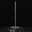 002G005 Wine Decanter Drying Stand Decanter Metal Rack Holder with Silicone Head - 7