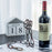 002B011 Creative Iron Chain Design Wine Rack Stand, Wine Bottle Holder for Home, Office, Wine Cabinet Bottle Stand - Bronze - 5